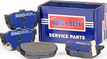 Borg & Beck BBP1527 - Комплект спирачно феродо, дискови спирачки vvparts.bg