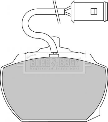 Remsa 2058.12 - Комплект спирачно феродо, дискови спирачки vvparts.bg