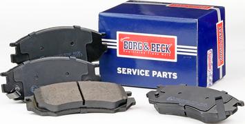 Borg & Beck BBP1156 - Комплект спирачно феродо, дискови спирачки vvparts.bg