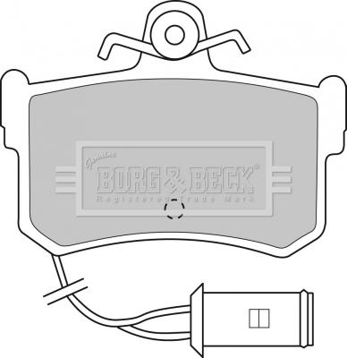 Ashika 51406 - Комплект спирачно феродо, дискови спирачки vvparts.bg