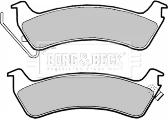 MOPAR PARTS 4796344 - Комплект спирачно феродо, дискови спирачки vvparts.bg