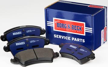 Borg & Beck BBP1805 - Комплект спирачно феродо, дискови спирачки vvparts.bg