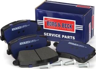 Borg & Beck BBP1807 - Комплект спирачно феродо, дискови спирачки vvparts.bg