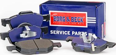 Borg & Beck BBP1883 - Комплект спирачно феродо, дискови спирачки vvparts.bg