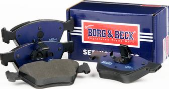 Borg & Beck BBP1393 - Комплект спирачно феродо, дискови спирачки vvparts.bg