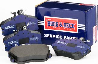 Borg & Beck BBP1388 - Комплект спирачно феродо, дискови спирачки vvparts.bg