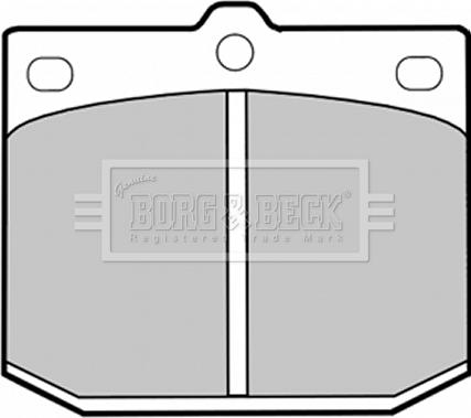 Woking D570795 - Комплект спирачно феродо, дискови спирачки vvparts.bg
