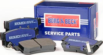 Borg & Beck BBP1790 - Комплект спирачно феродо, дискови спирачки vvparts.bg