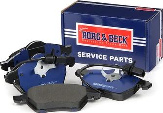 Borg & Beck BBP1766 - Комплект спирачно феродо, дискови спирачки vvparts.bg
