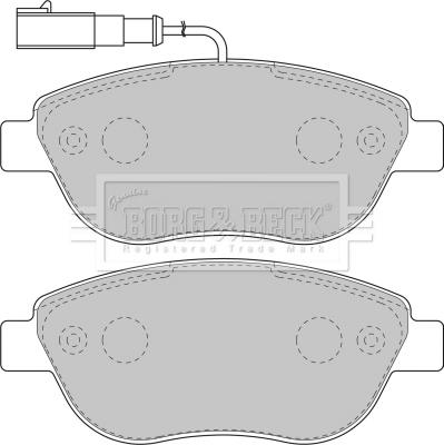 VEMA PE.0761.0 - Комплект спирачно феродо, дискови спирачки vvparts.bg