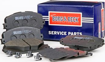 Borg & Beck BBP2464 - Комплект спирачно феродо, дискови спирачки vvparts.bg