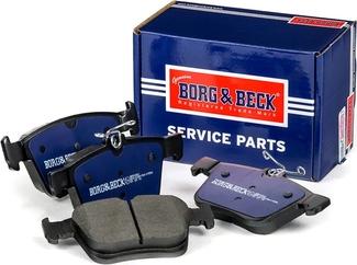 Borg & Beck BBP2402 - Комплект спирачно феродо, дискови спирачки vvparts.bg