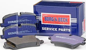 Borg & Beck BBP2415 - Комплект спирачно феродо, дискови спирачки vvparts.bg