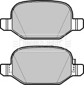 FIAT 0000077367516 - Комплект спирачно феродо, дискови спирачки vvparts.bg