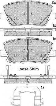 Valeo 9010979 - Комплект спирачно феродо, дискови спирачки vvparts.bg