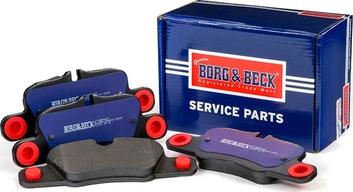 Borg & Beck BBP2427 - Комплект спирачно феродо, дискови спирачки vvparts.bg