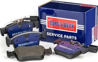 Borg & Beck BBP2696 - Комплект спирачно феродо, дискови спирачки vvparts.bg