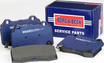 Borg & Beck BBP2649 - Комплект спирачно феродо, дискови спирачки vvparts.bg