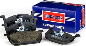 Borg & Beck BBP2648 - Комплект спирачно феродо, дискови спирачки vvparts.bg