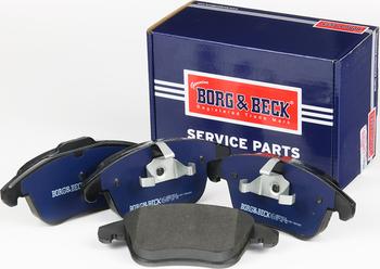 Borg & Beck BBP2614 - Комплект спирачно феродо, дискови спирачки vvparts.bg