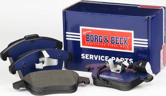 Borg & Beck BBP2049 - Комплект спирачно феродо, дискови спирачки vvparts.bg