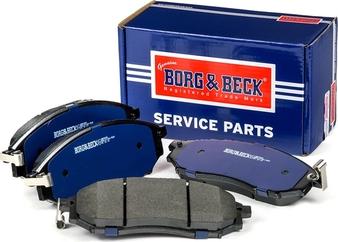 Borg & Beck BBP2060 - Комплект спирачно феродо, дискови спирачки vvparts.bg