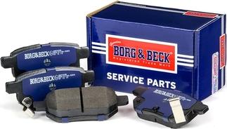 Borg & Beck BBP2086 - Комплект спирачно феродо, дискови спирачки vvparts.bg