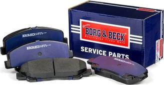 Borg & Beck BBP2082 - Комплект спирачно феродо, дискови спирачки vvparts.bg