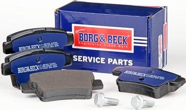 Borg & Beck BBP2029 - Комплект спирачно феродо, дискови спирачки vvparts.bg