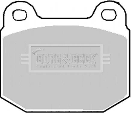 Borg & Beck BBP2194 - Комплект спирачно феродо, дискови спирачки vvparts.bg