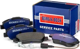 Borg & Beck BBP2149 - Комплект спирачно феродо, дискови спирачки vvparts.bg