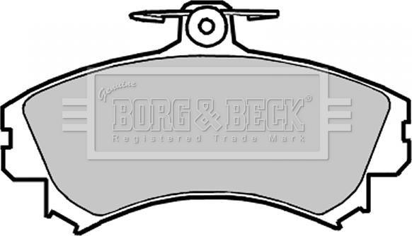 Borg & Beck BBP2151 - Комплект спирачно феродо, дискови спирачки vvparts.bg