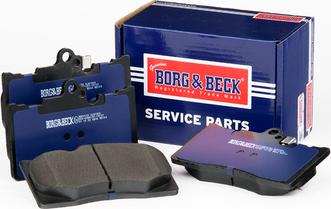 Borg & Beck BBP2153 - Комплект спирачно феродо, дискови спирачки vvparts.bg