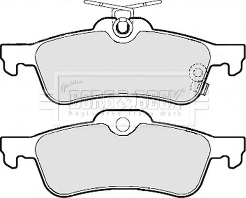 USN R37579 - Комплект спирачно феродо, дискови спирачки vvparts.bg