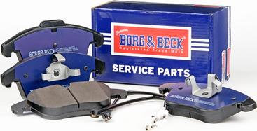 Borg & Beck BBP2184 - Комплект спирачно феродо, дискови спирачки vvparts.bg