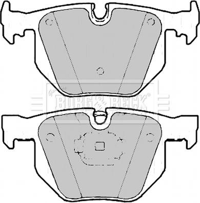 Jurid 573744D - Комплект спирачно феродо, дискови спирачки vvparts.bg