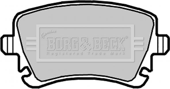 Borg & Beck BBP2139 - Комплект спирачно феродо, дискови спирачки vvparts.bg