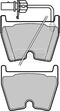 Patron PBP1664 - Комплект спирачно феродо, дискови спирачки vvparts.bg