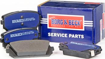 Borg & Beck BBP2179 - Комплект спирачно феродо, дискови спирачки vvparts.bg