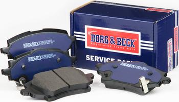 Borg & Beck BBP2860 - Комплект спирачно феродо, дискови спирачки vvparts.bg