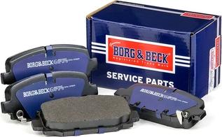 Borg & Beck BBP2805 - Комплект спирачно феродо, дискови спирачки vvparts.bg