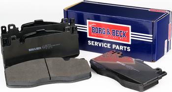 Borg & Beck BBP2812 - Комплект спирачно феродо, дискови спирачки vvparts.bg