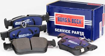 Borg & Beck BBP2823 - Комплект спирачно феродо, дискови спирачки vvparts.bg