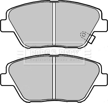 BENDIX 573462B - Комплект спирачно феродо, дискови спирачки vvparts.bg