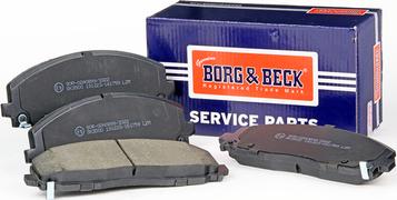 Borg & Beck BBP2342 - Комплект спирачно феродо, дискови спирачки vvparts.bg