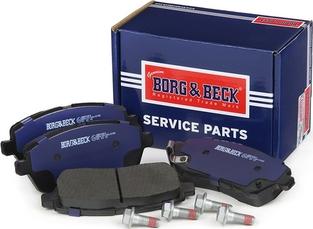 Borg & Beck BBP2304 - Комплект спирачно феродо, дискови спирачки vvparts.bg