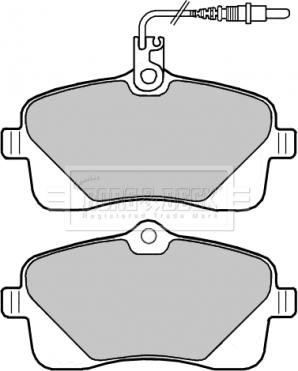 SCT-MANNOL SP429 - Комплект спирачно феродо, дискови спирачки vvparts.bg