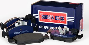 Borg & Beck BBP2310 - Комплект спирачно феродо, дискови спирачки vvparts.bg