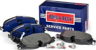Borg & Beck BBP2381 - Комплект спирачно феродо, дискови спирачки vvparts.bg