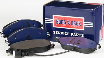 Borg & Beck BBP2339 - Комплект спирачно феродо, дискови спирачки vvparts.bg
